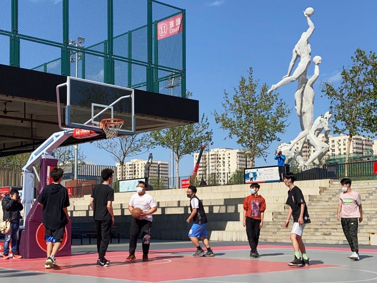 五棵松hipark篮球公园室外场地恢复开放使用需预约
