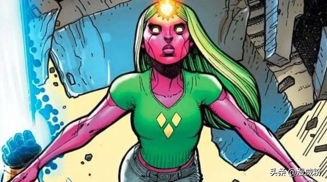 薇薇安是幻视创造出了合成体,算是幻视的女儿.