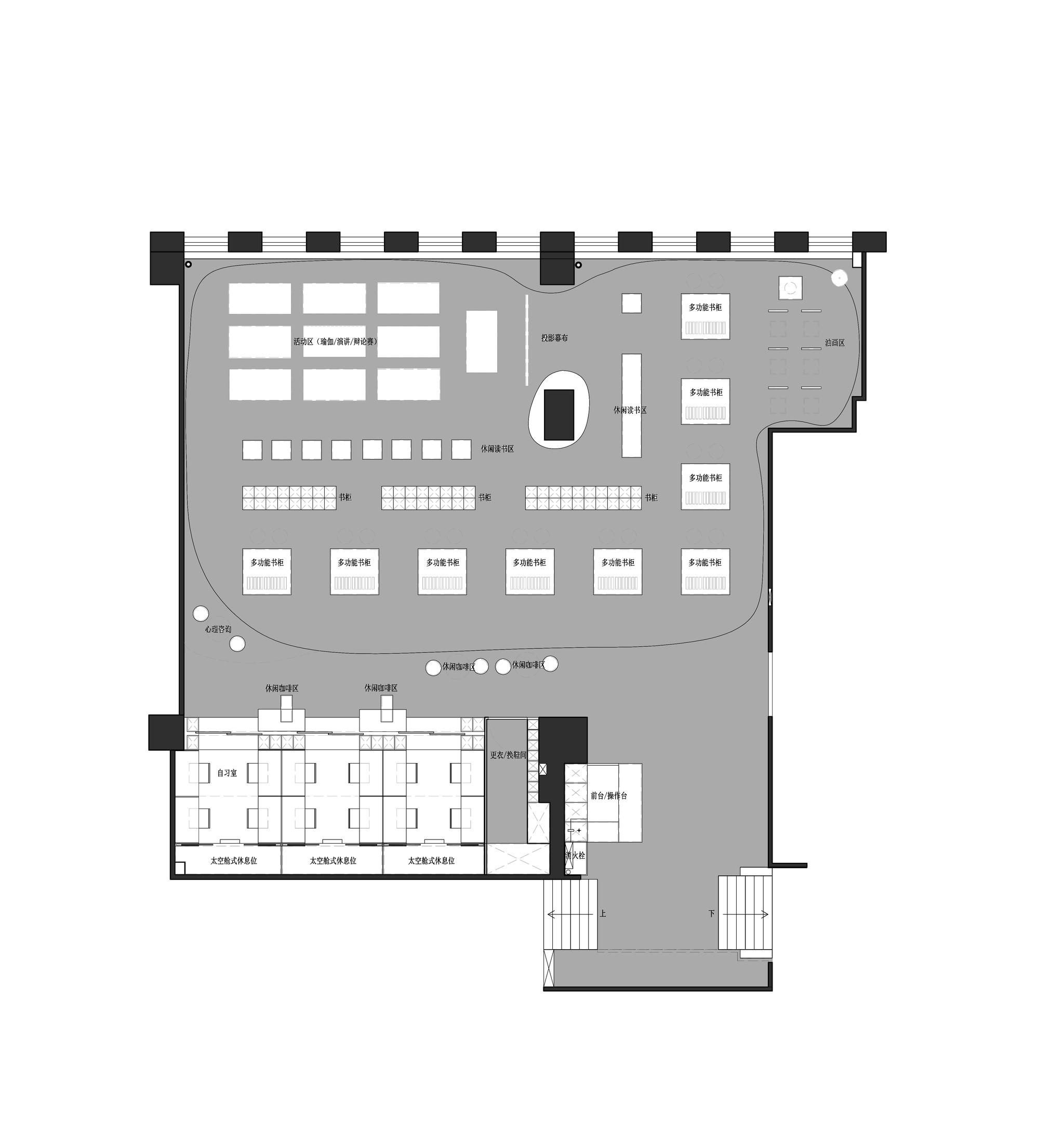 云端书店 / 恒田设计