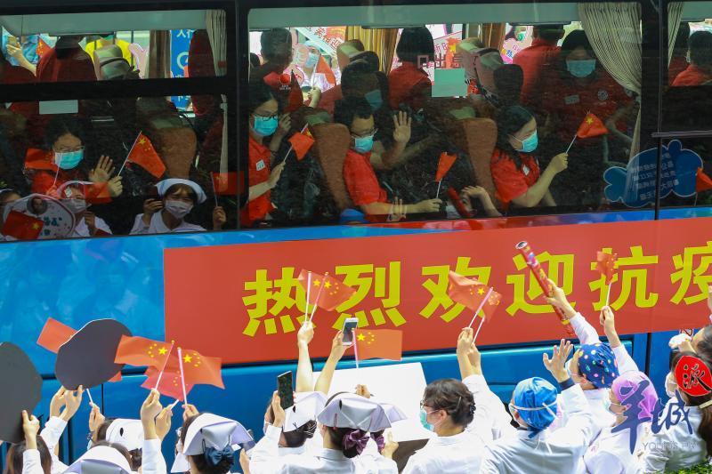 【欢迎回家】五个"特别",直击中山一院援鄂医疗队131名队员归队暖心