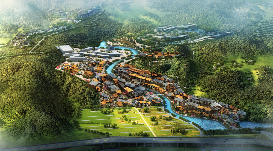 茨坝生物科技小镇效果图
