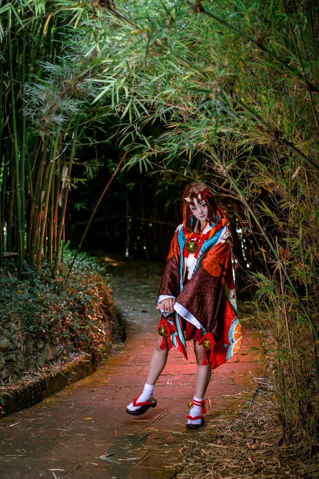 阴阳师座敷童子cosplay