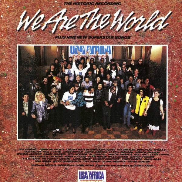 细究起来,"we are the world"实际上由发生在1985年前后,被称为"慈善