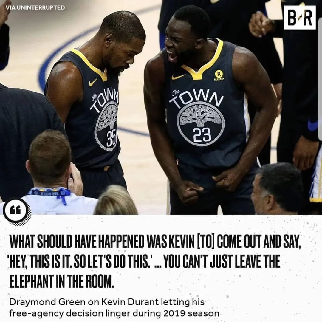 这次中枪的还是杜兰特