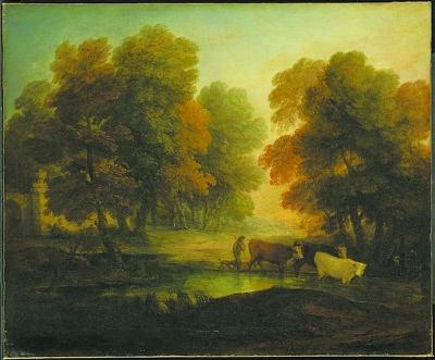 思无邪:庚斯勃罗的"如画"田园|画家|绘画_新浪科技_新浪网