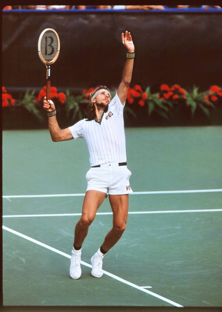 比约博格,巴蒂——网坛冠军 时髦领袖