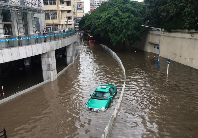 广州这128处地方存在积水风险,发现积水内涝请拨12345求助