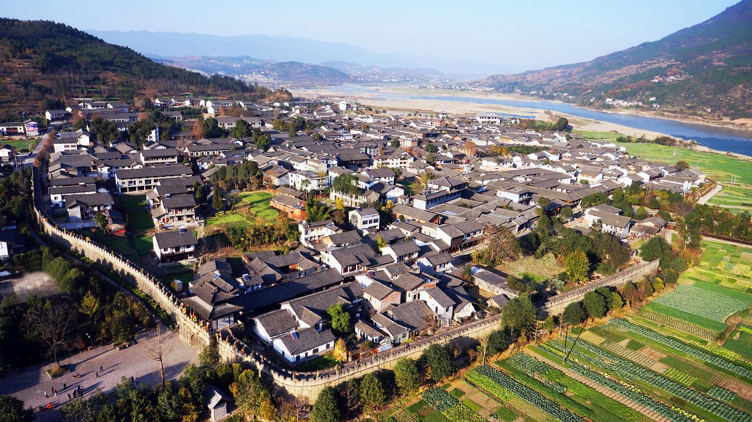 三江交汇处品三国文化游昭化古城追忆四千年历史