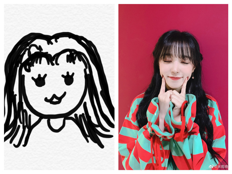 新一季《奔跑吧》手绘官宣,看看谁画得最像