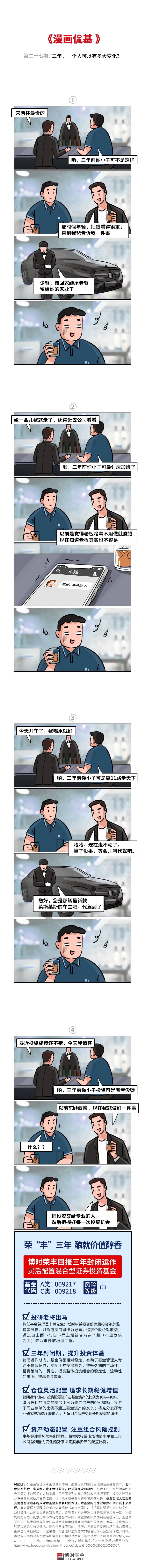 漫画侃基 | 第二十七期：三年，一个人可以有多大变化？