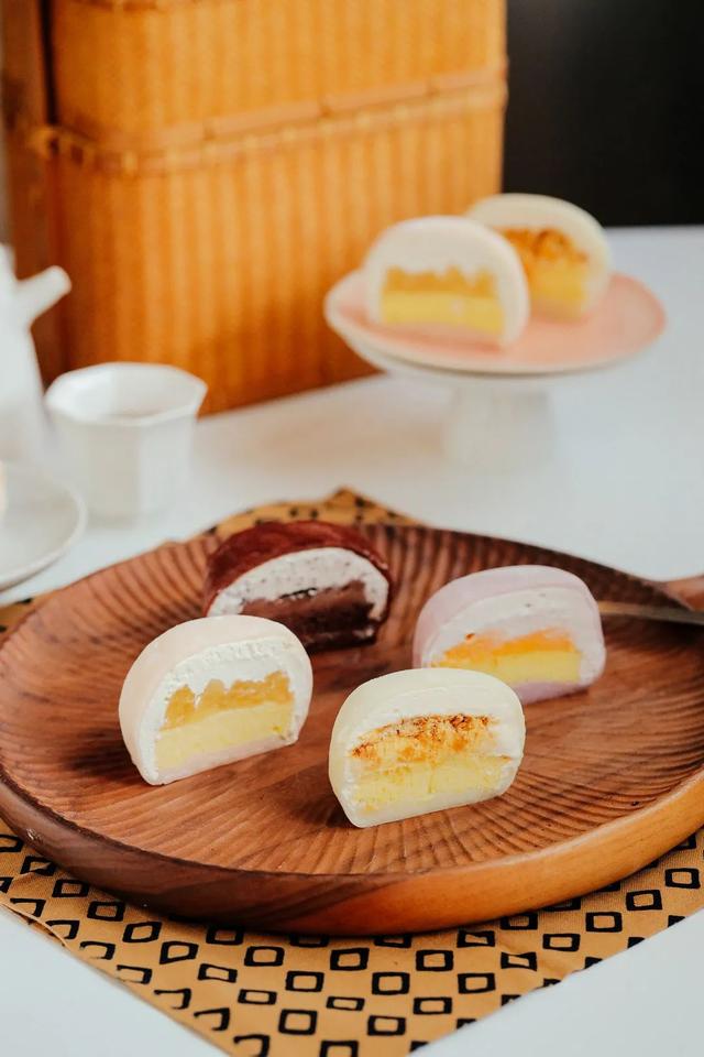 课堂丨冰皮月亮蛋糕新升级!4层次4口味,自由变换超惊艳