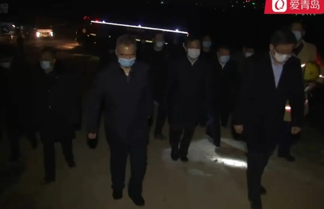 山东省委书记、代省长批示,青岛书记、市长到火灾前线