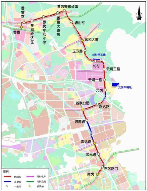 长岭居再添利好!有轨电车5号线规划曝光
