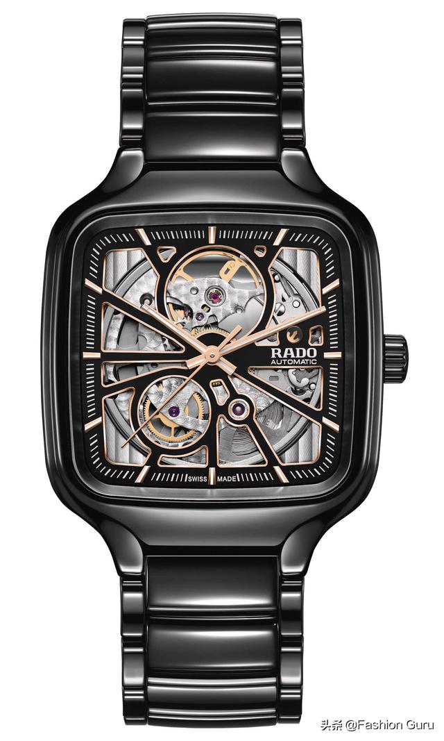 rado瑞士雷达表true真系列真我开芯腕表