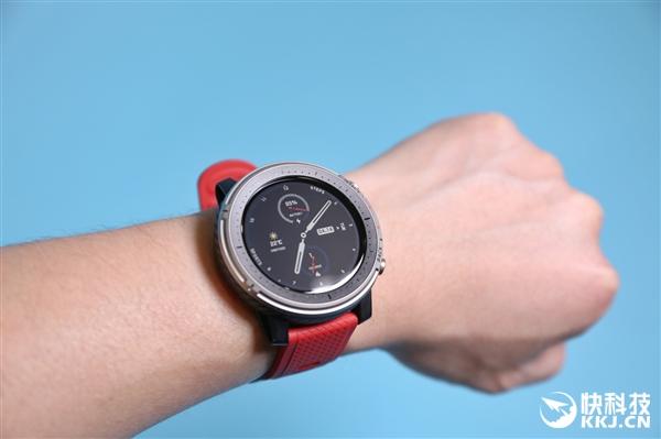 双芯双系统华米amazfit智能运动手表3精英版图赏
