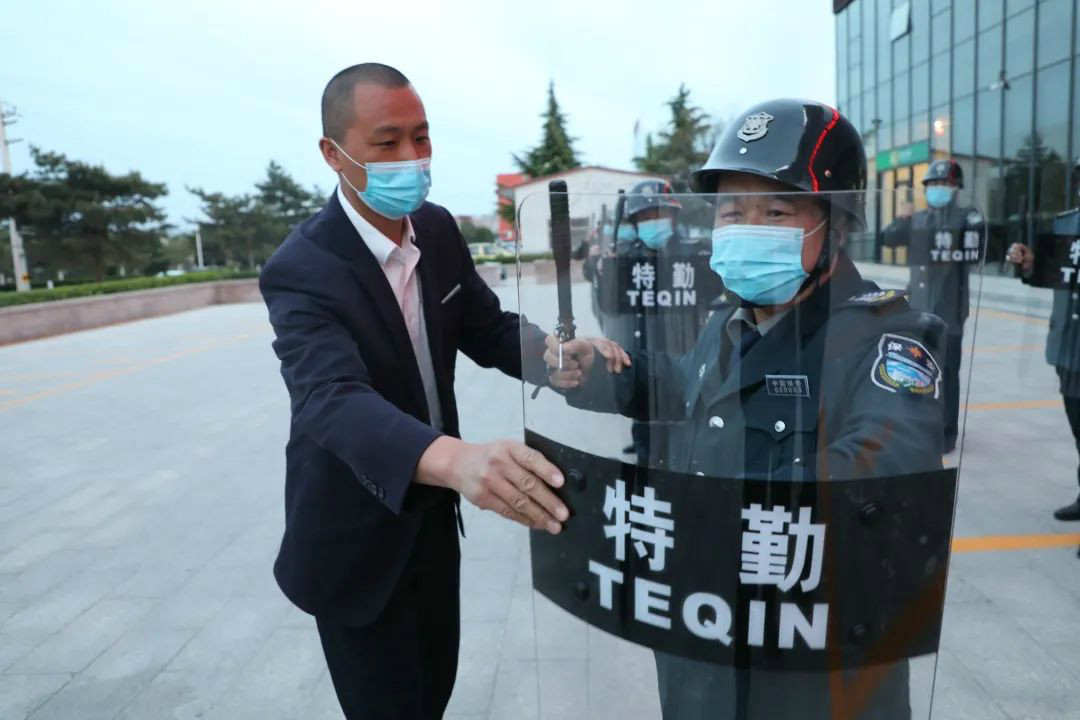 浮山农商银行组织安保人员开展安全技能演练培训