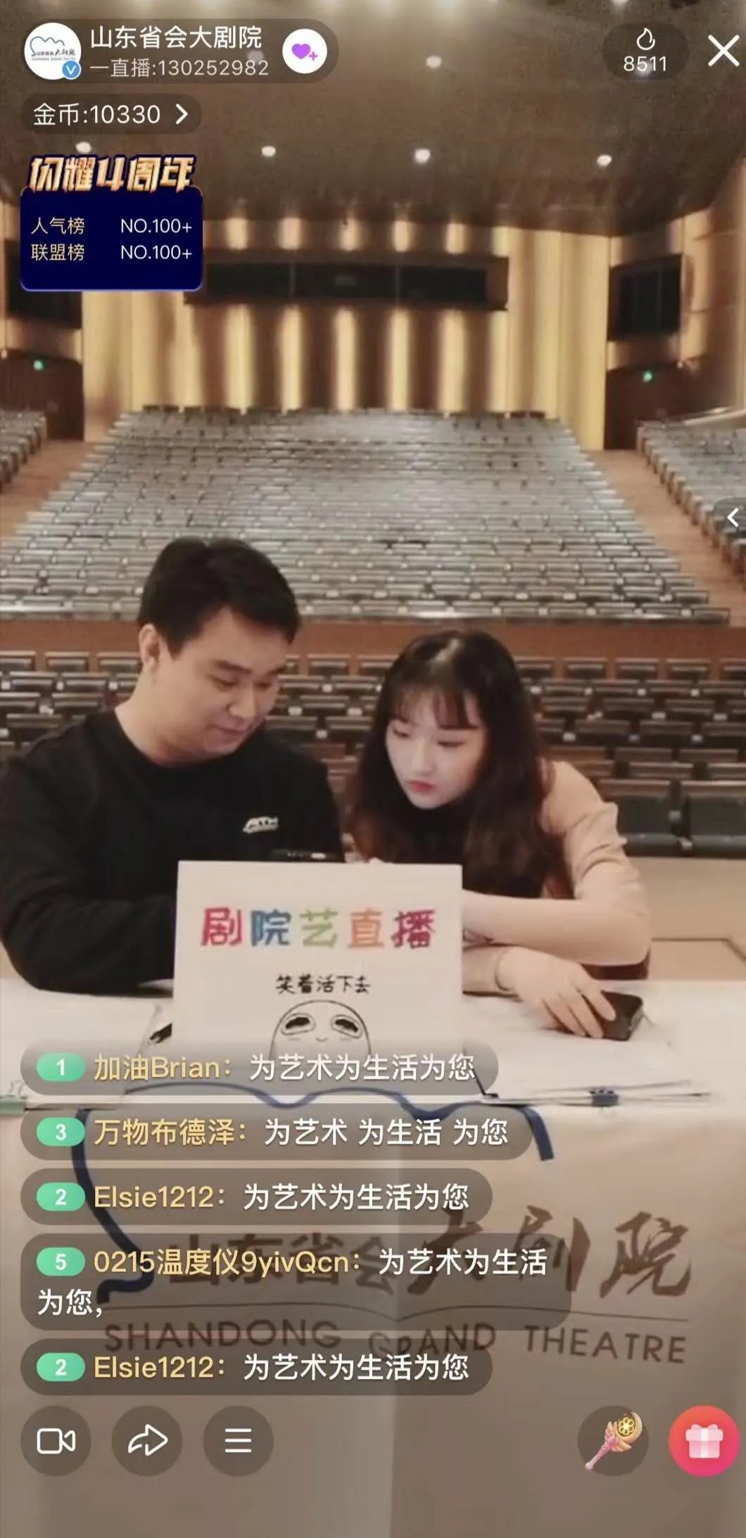 中奖名单公布!山东省会大剧院开启线上“花样营业”,解锁更多新期待