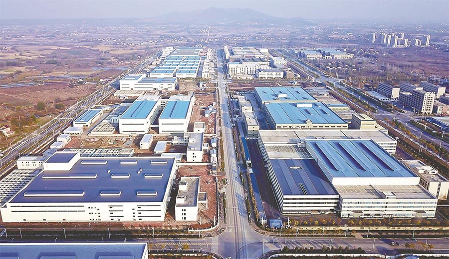 园区共建的典范——新塘羽绒产业园.(资料图片)