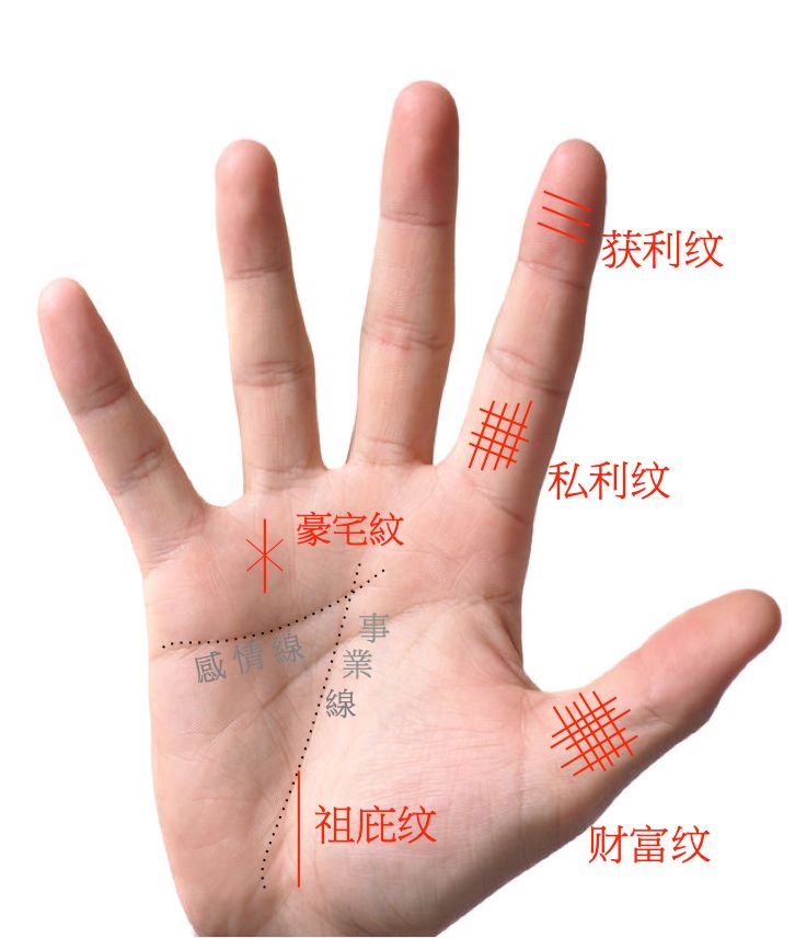 掌中秘密你手上的线是大聚财或异性缘特好