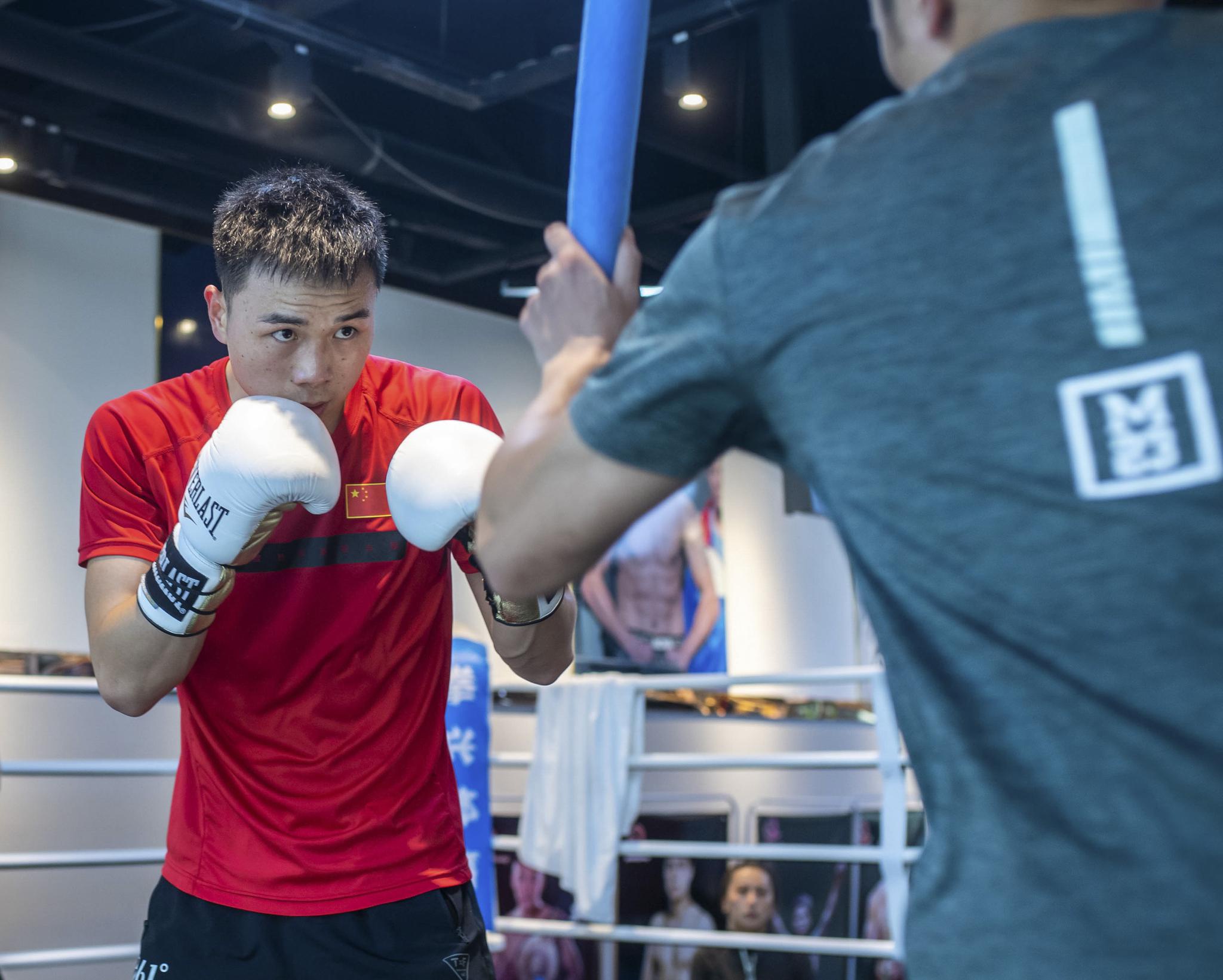 拳击丨徐灿在昆明训练