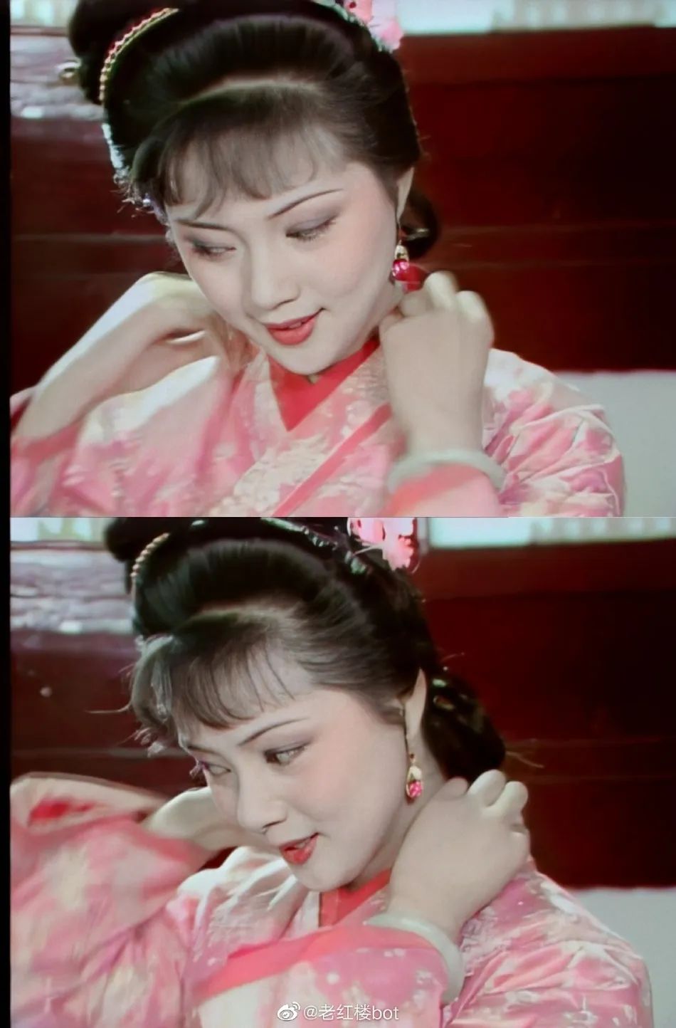 正文  北京时间4月27日早,曾在87版《红楼梦》中饰演宝钗的张莉在微博