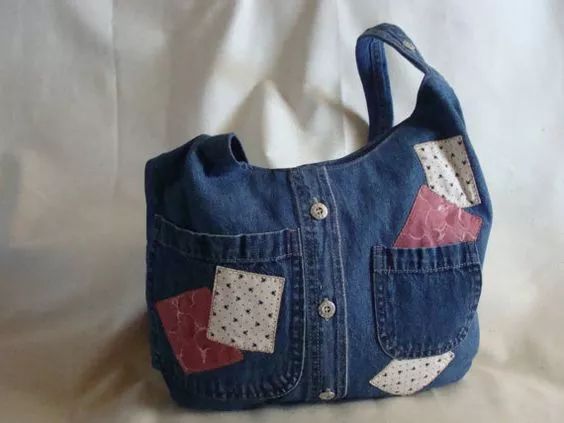 一件旧衣服等于一个包,聪明人剪了旧衣裤改造,出来的成品好棒!