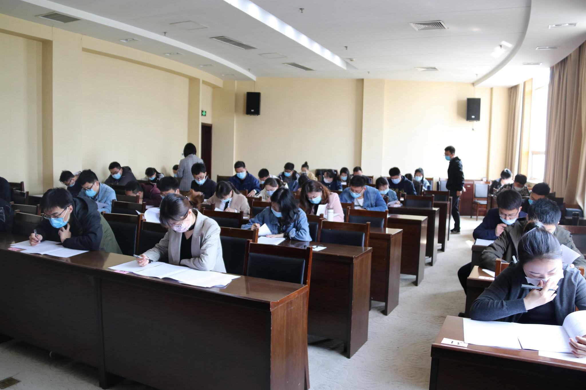 沾化区政府办公室组织2020年度全区政务写作能力竞赛