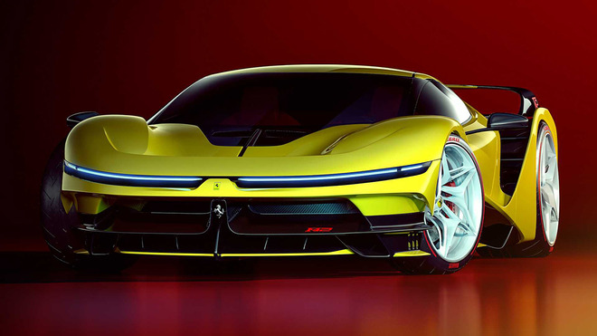 艺术家的美好想象 法拉利F42概念车假想图