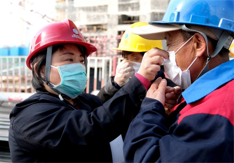复工复产中的 "娘家人"!