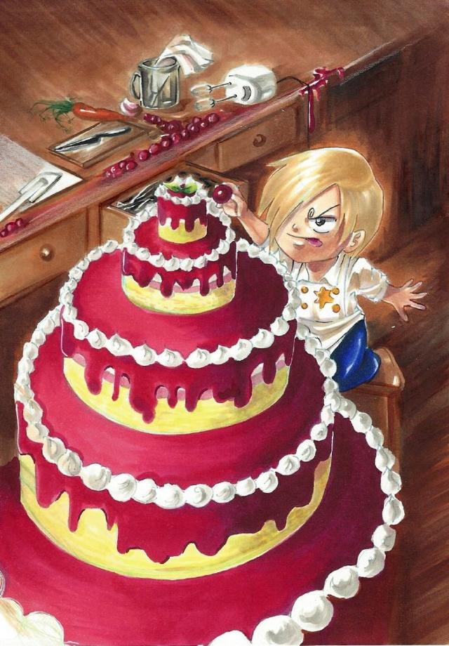 草帽团童年壁纸:童年索隆便开始喝酒?弗兰奇展现惊人动手能力