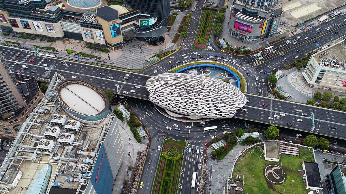 五角场:不断回暖的商圈,处处氤氲着春的气息