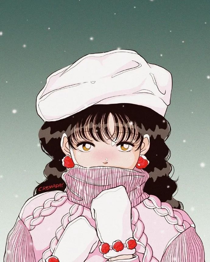 昭和女子偶像!这复古画风长在我审美上了!