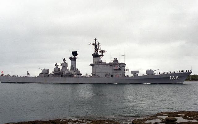 日本太刀风级护卫舰—"太刀风"号,"朝风"号和"泽风"号简介