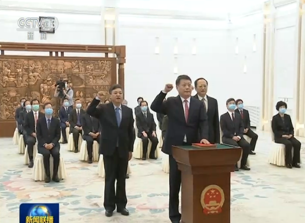任命后，宪法宣誓