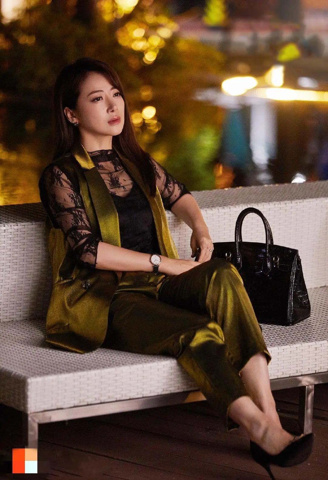 75后陈紫函好会穿造型成熟又耐看果然时尚面前不分年龄