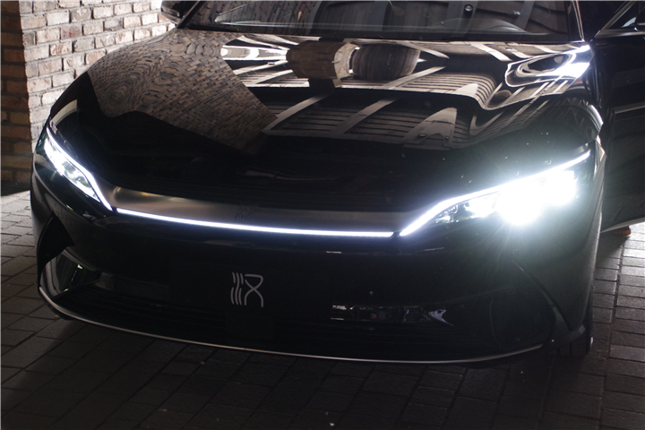 比亚迪汉ev实车体验!颜值与豪华并存,全新旗舰来了!