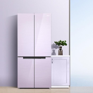 净味冰箱进入美的时代!美的冰箱携手top俱乐部全球首发净味星河紫