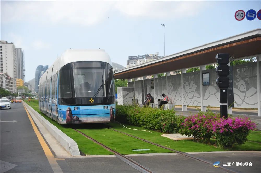 三亚有轨电车启动空载试运行!