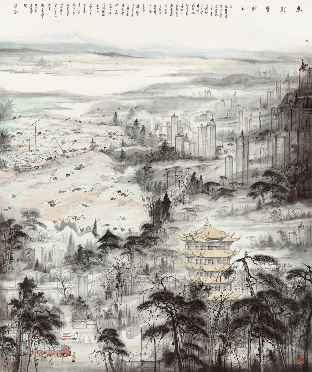 江苏省抗疫主题美术书法精品展在宁开幕