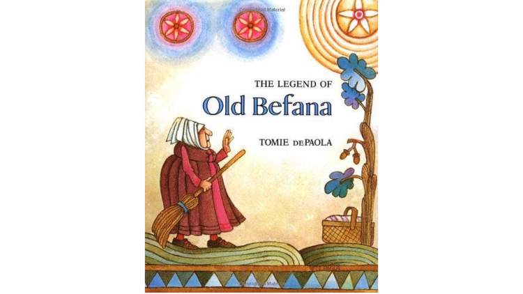  《老贝法纳的传说》（The Legend of Old Befana），汤米·狄波拉著绘。故事里有一个被称为贝法纳的女巫，她会在主显节前夜（1月5日晚上）给好孩子送礼物。