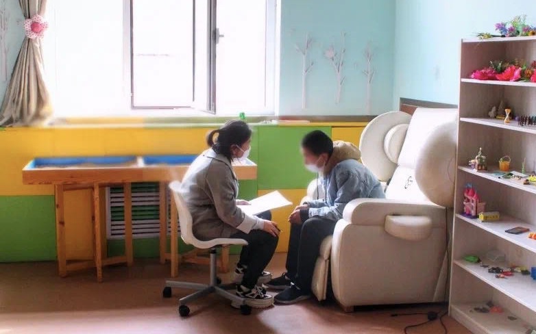 涉案少年在一时管教私塾的场景。 神木市委宣传部供图