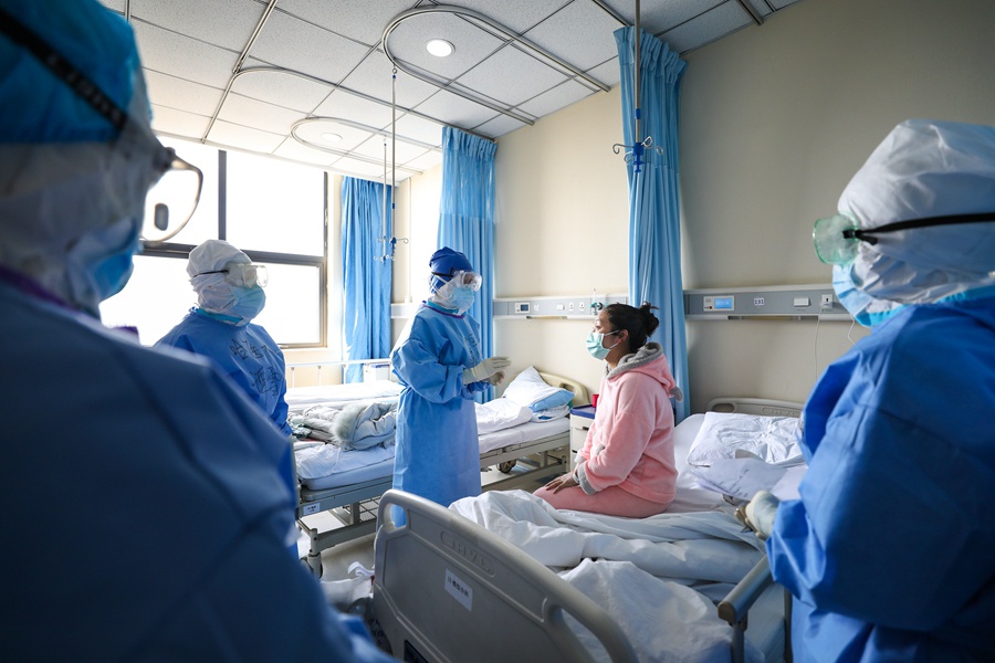 隔离病房新生命的回家之路