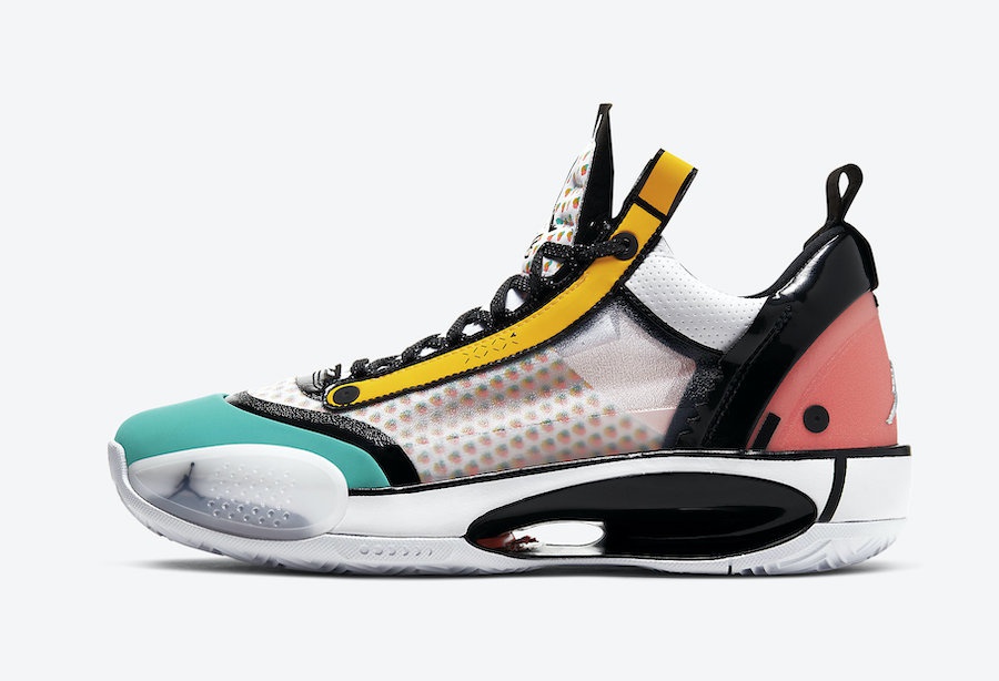 郭艾伦专属配色!air jordan 34 low 带来亮眼新体验!