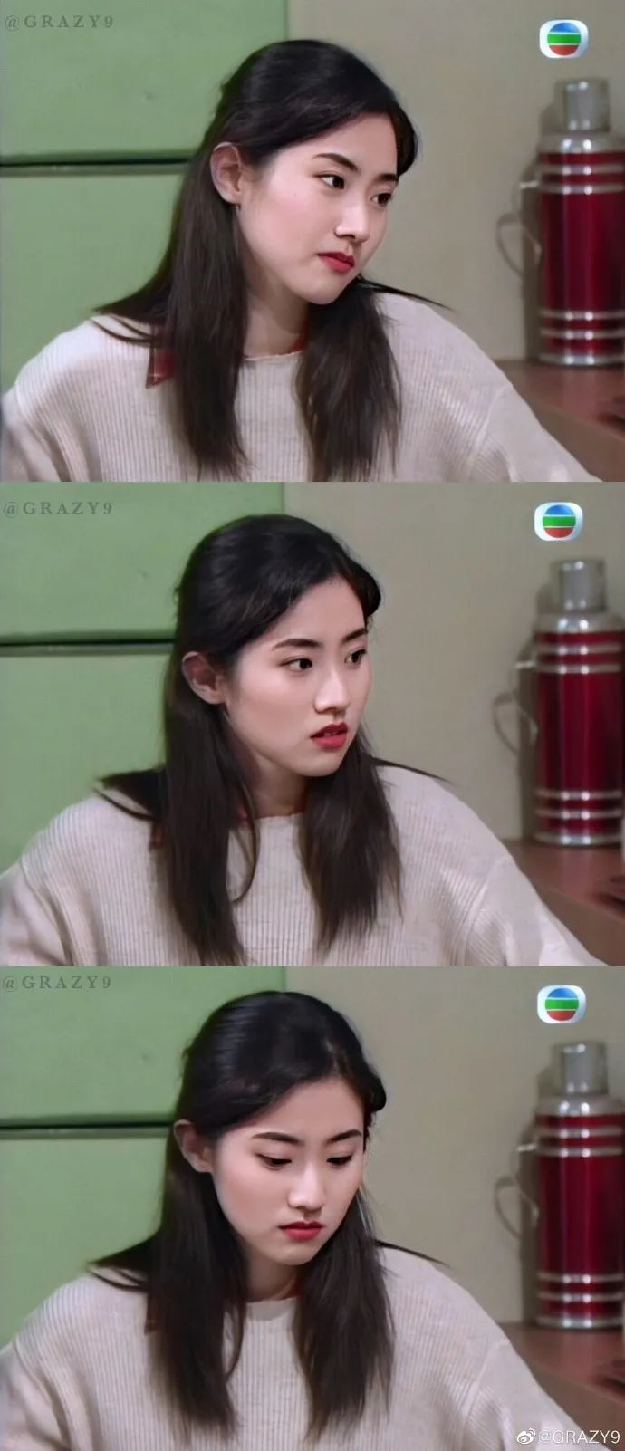 90年代元气少女张玉珊!好靓!