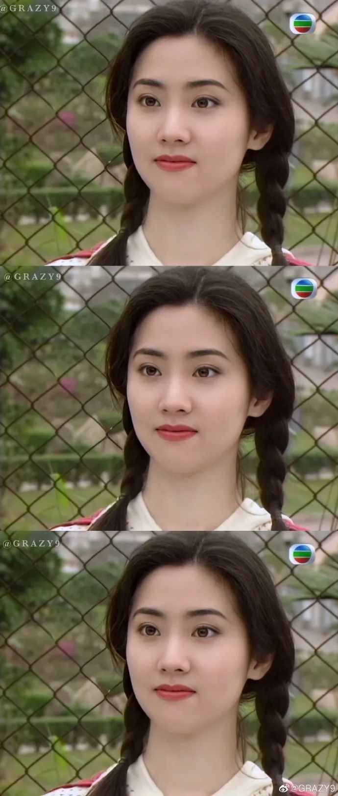 90年代元气少女张玉珊!好靓!