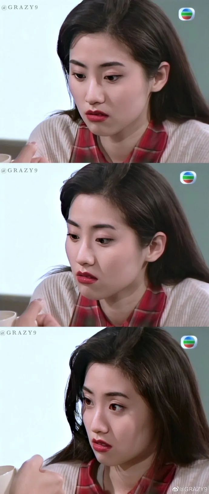 90年代元气少女张玉珊!好靓!