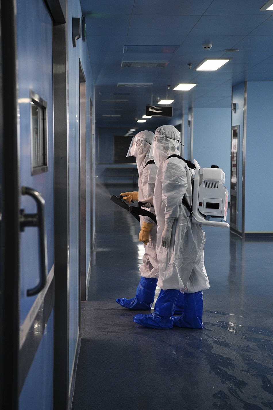 全民战疫|武汉同济医院光谷院区全面消杀,恢复接诊在即