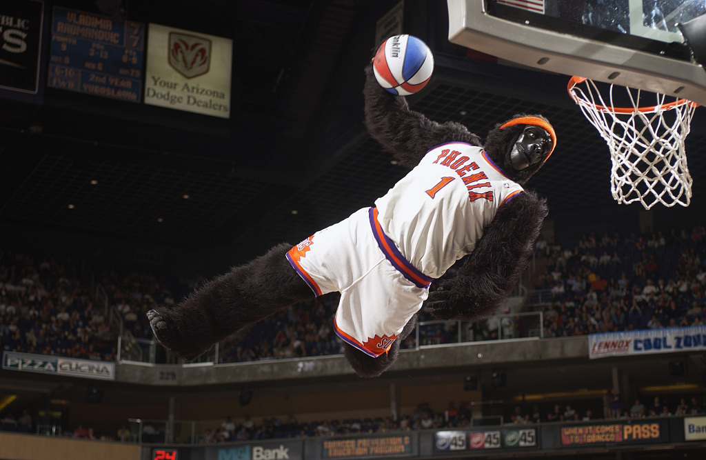 nba吉祥物图鉴太阳队大猩猩