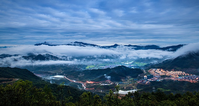 十里藍山景區是福建省特色文藝示範基地(攝影類),廈門文學院創作