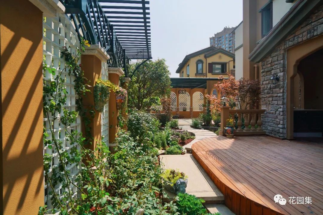 园集奖优秀作品 | 320㎡的花园空间,她演绎出这么多的地中海花园场景